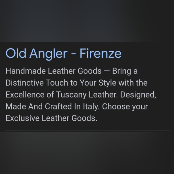 "Old Angler" Chestnut Leather Briefcase - Picture 12 of 12